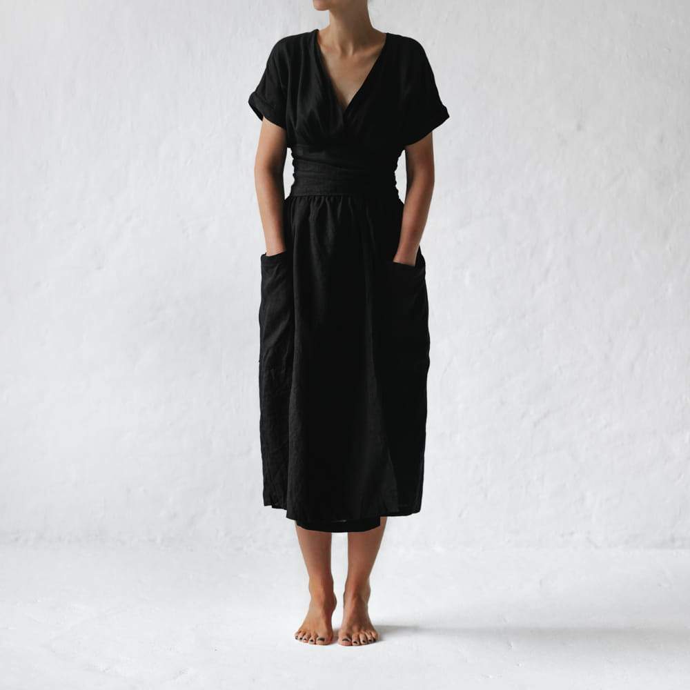 Amelia Cotton Linen Dress