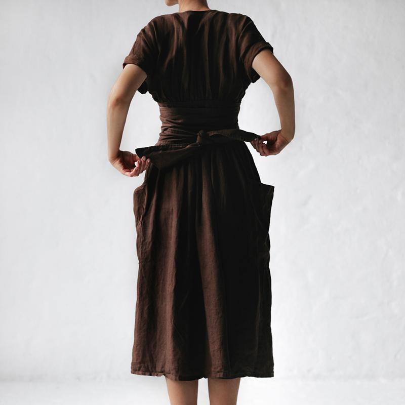 Amelia Cotton Linen Dress