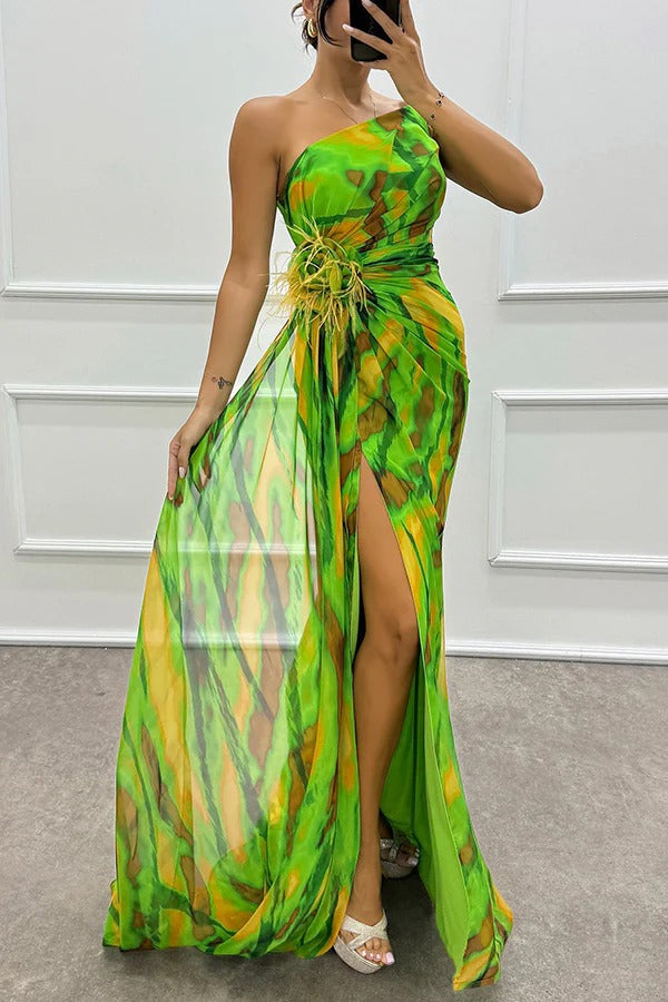 Noemi Vibrant Maxi Dress