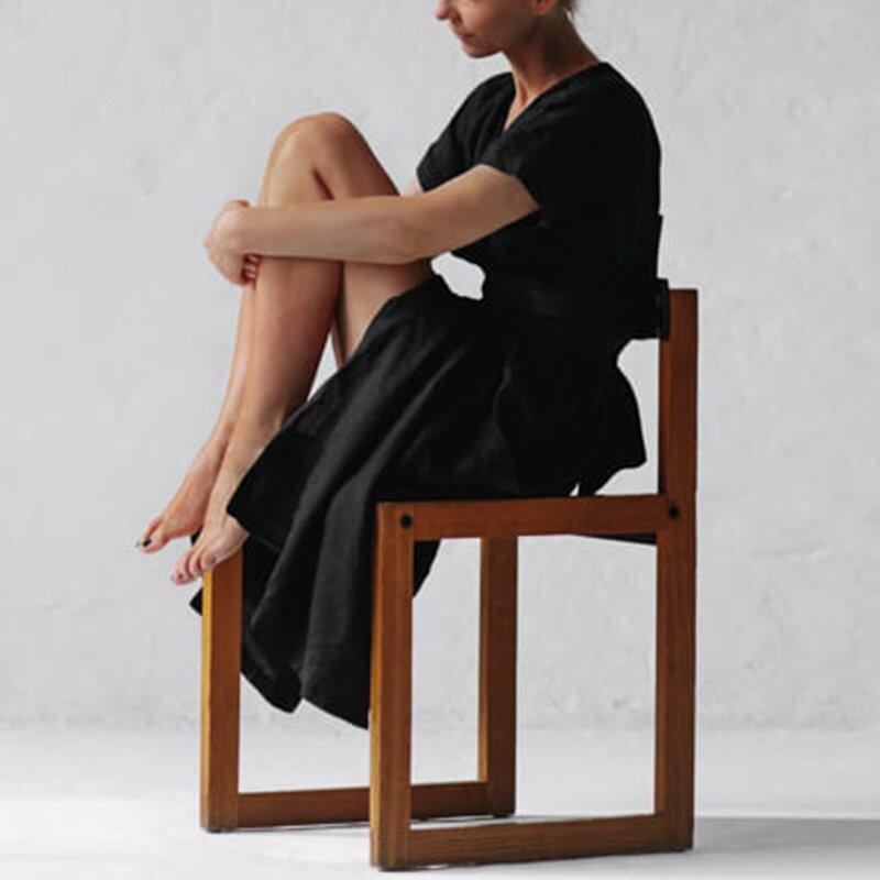 Amelia Cotton Linen Dress