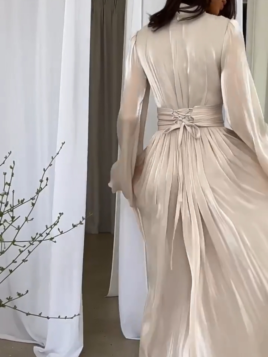 Fantasy Color Maxi Dress