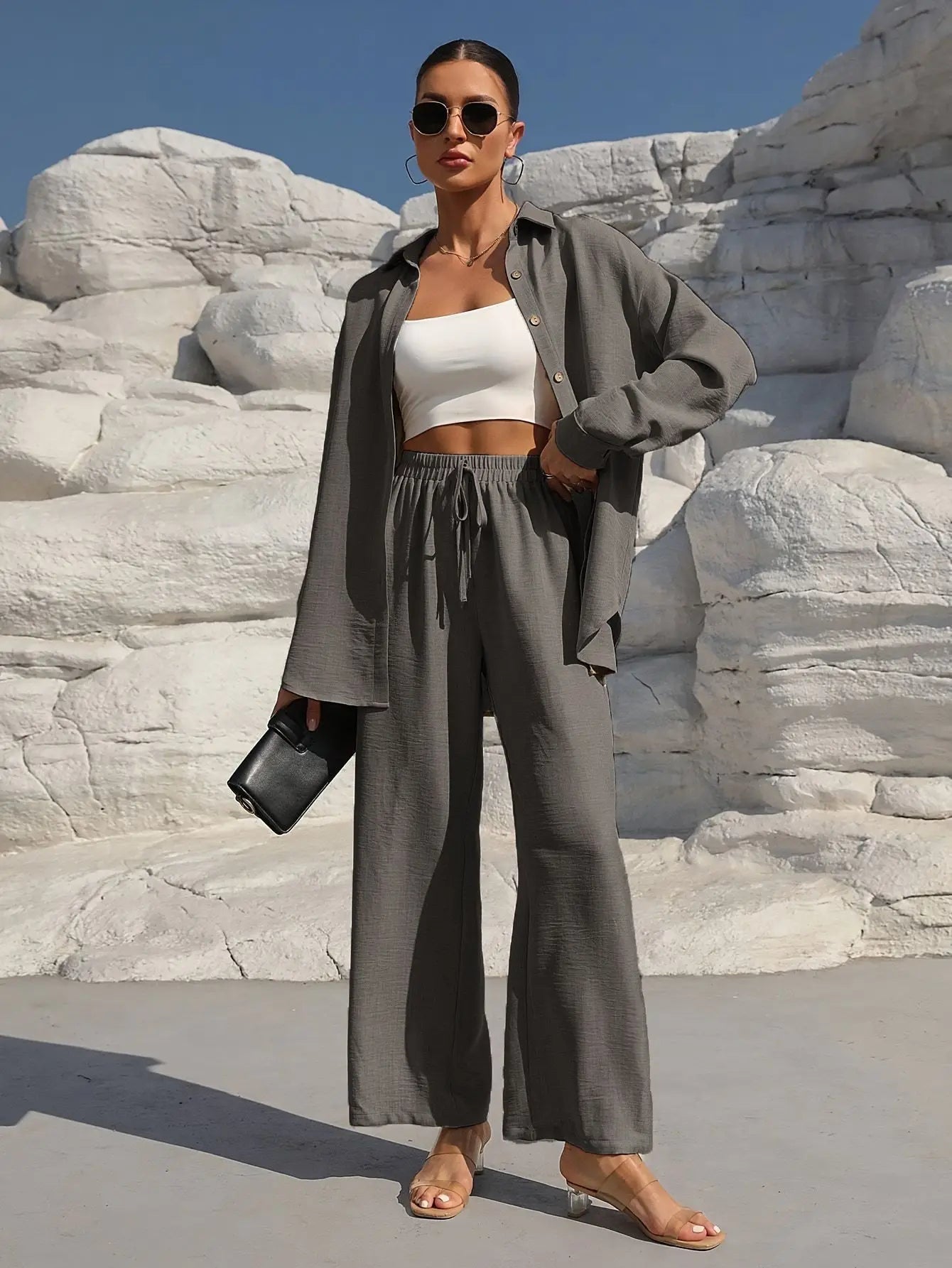 Anna Womens Lounge Set Oversized Loungewear Matching Set