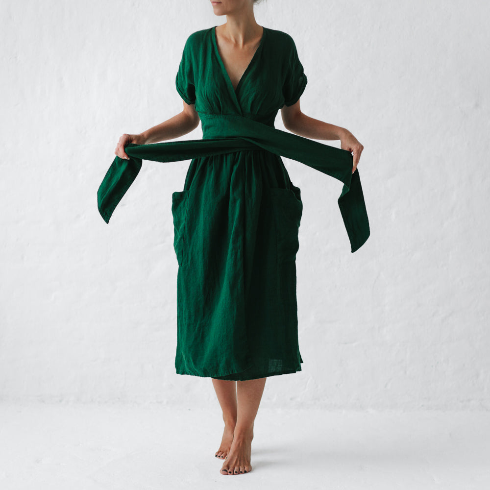 Amelia Cotton Linen Dress