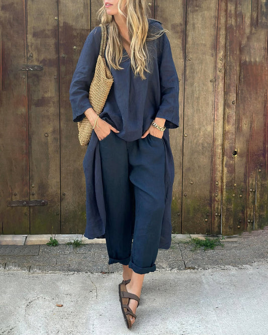 Gemma  Chic Two-Piece Set with Effortless Elegance