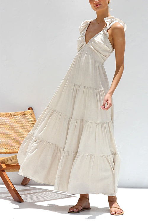 Ruffle Tiered Maxi Dress