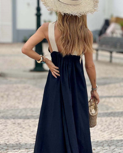 Anne Elegant Backless Dress