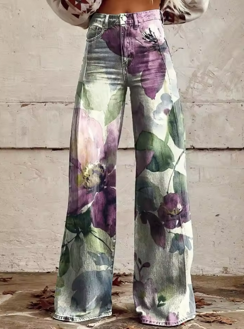 Bella Elegant Boho Vintage Pants