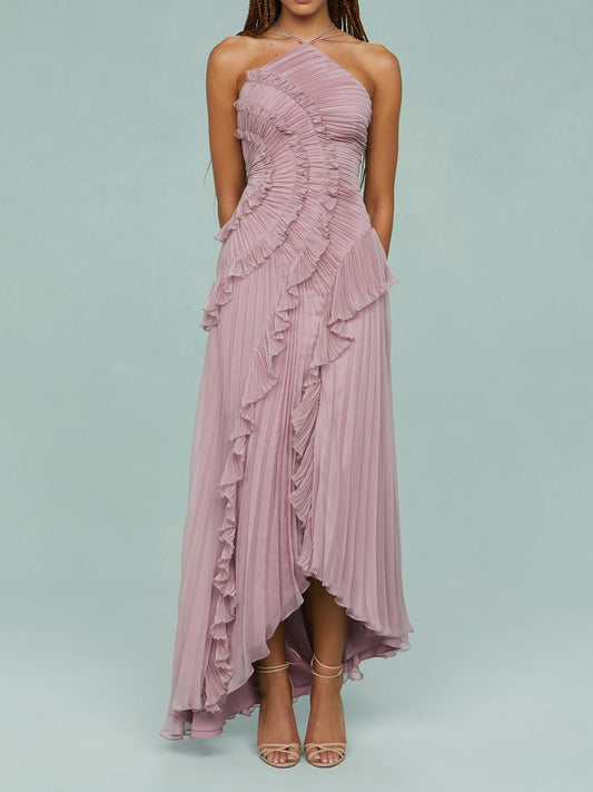 Ocean Whirl pool Maxi Dress