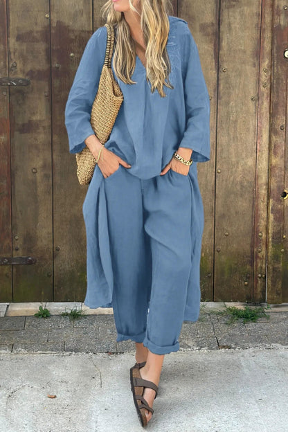 Gemma  Chic Two-Piece Set with Effortless Elegance