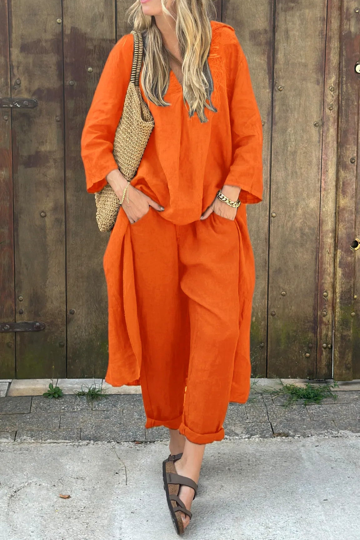 Gemma  Chic Two-Piece Set with Effortless Elegance