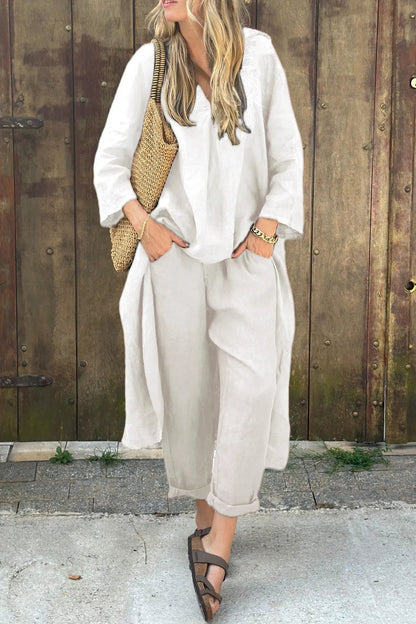 Gemma  Chic Two-Piece Set with Effortless Elegance