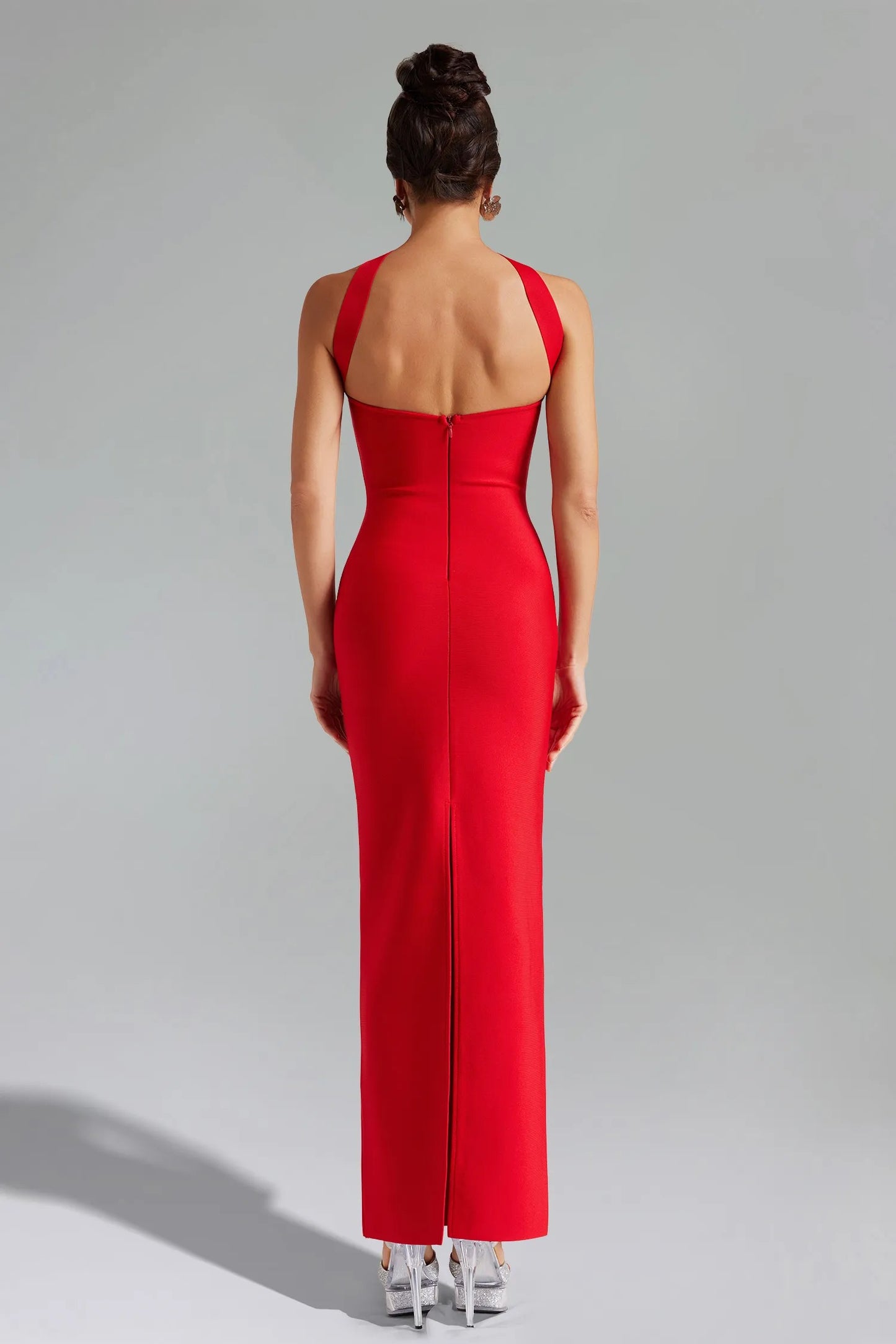 Lily Sleeveless Bandage Midi Dress