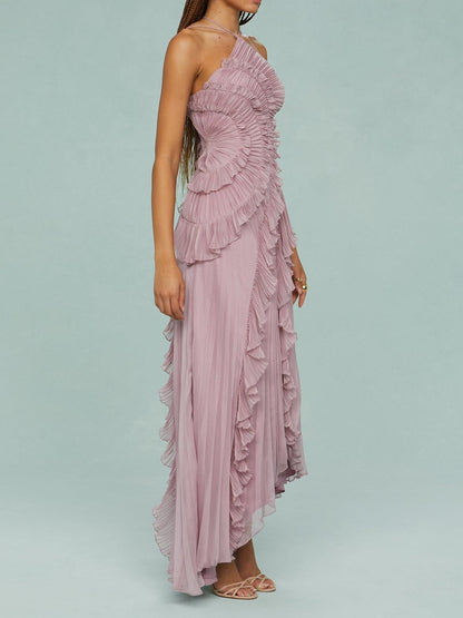 Ocean Whirl pool Maxi Dress