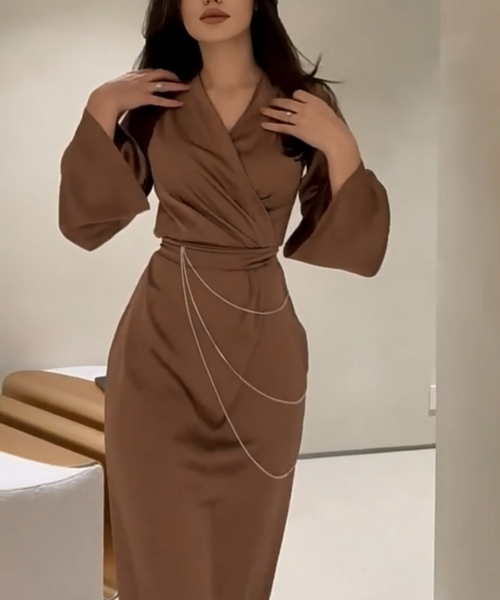 Selene Feminine Long Dress
