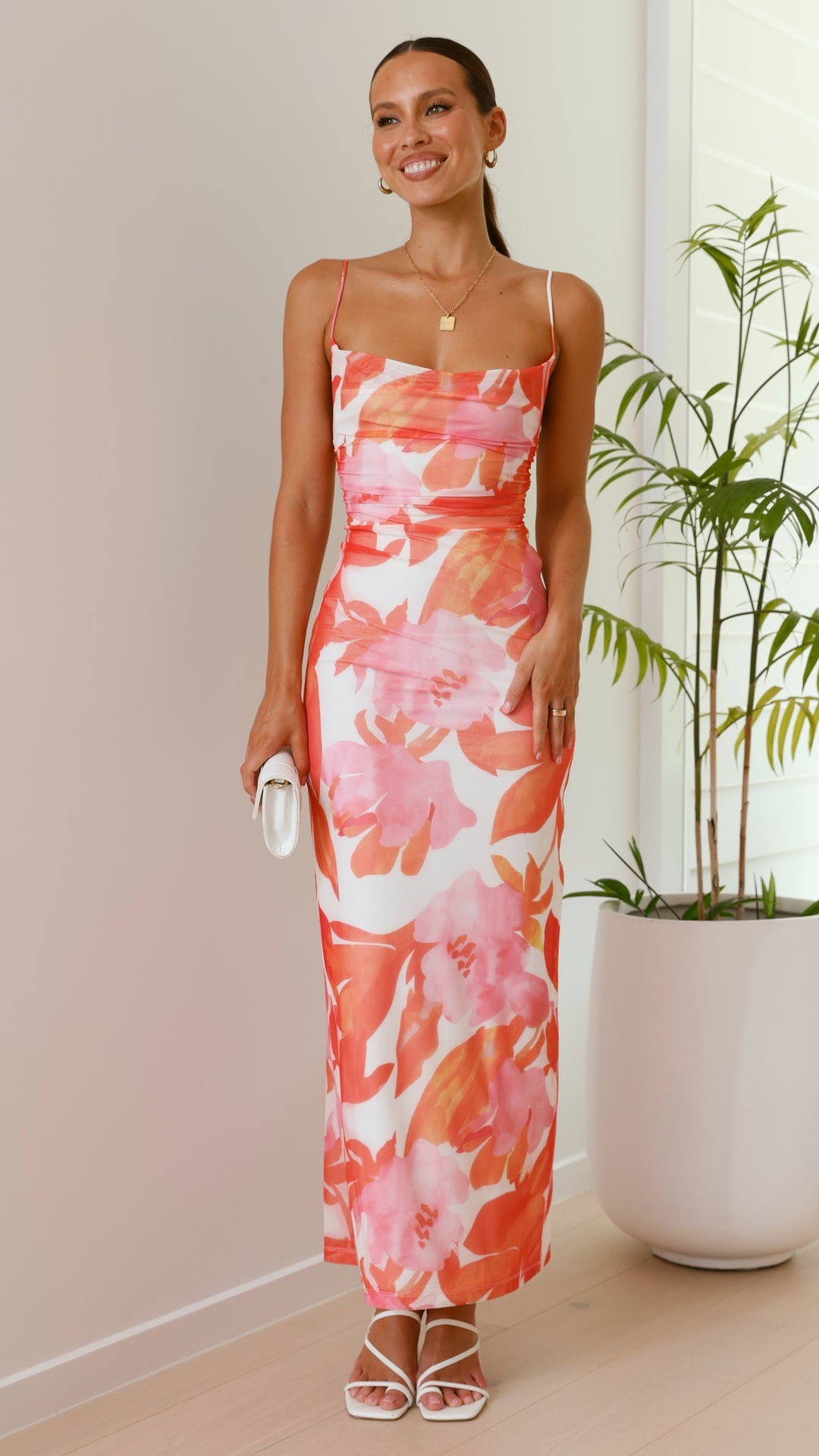 Lily Elegant Floral Maxi Dress