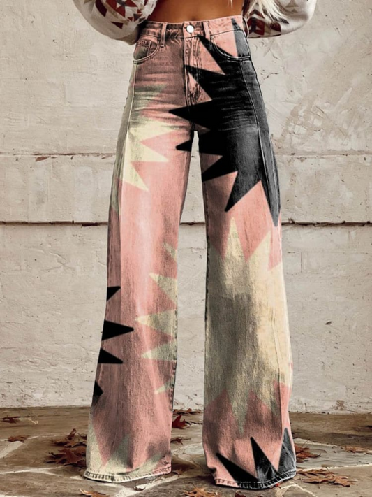 Leah Elegant and Comfortable Boho Vintage Pant