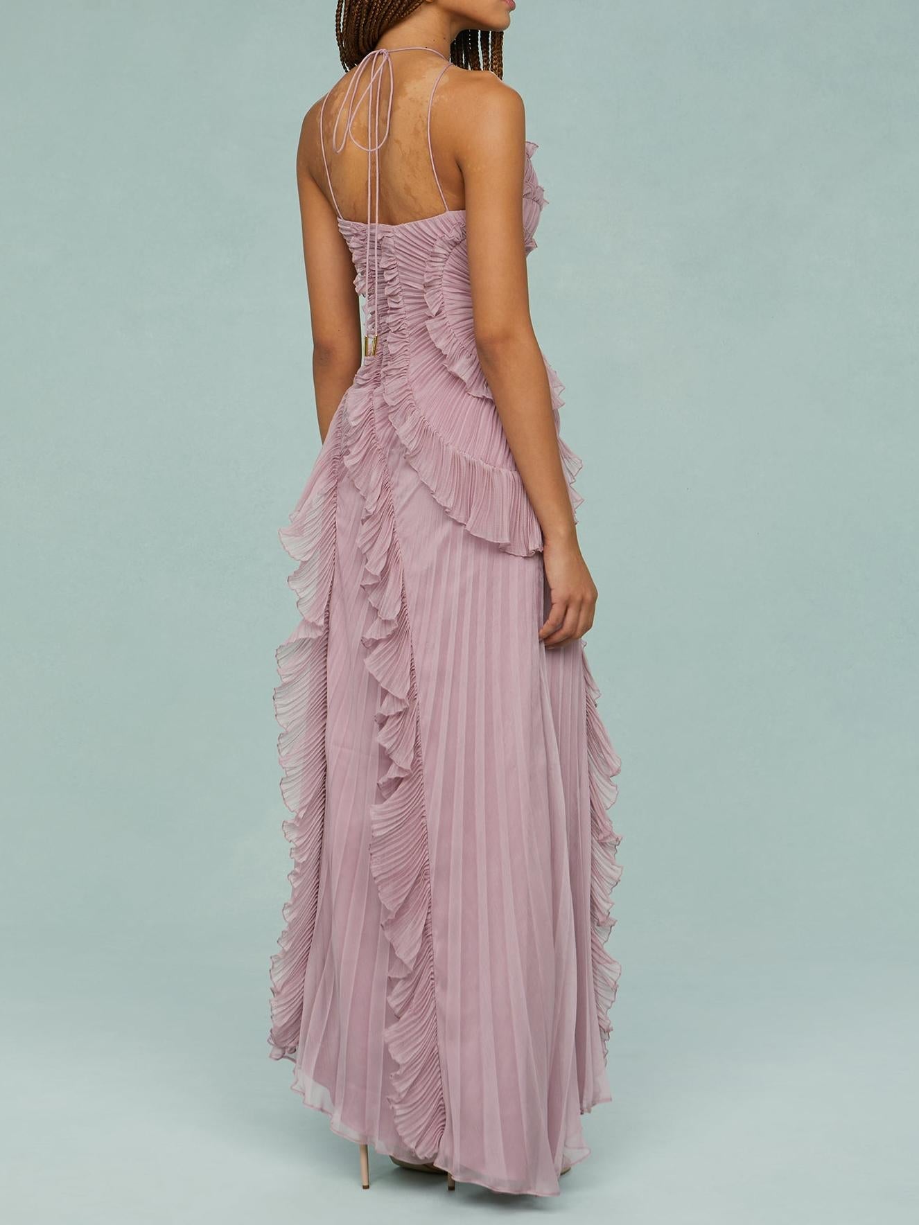 Ocean Whirl pool Maxi Dress