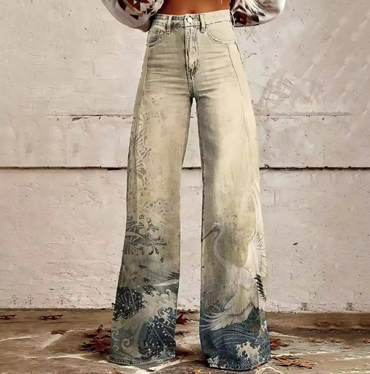 Julia Japanese Inspiration Boho Pants