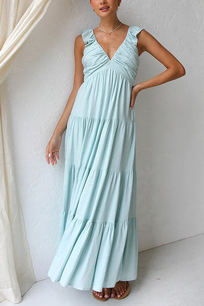 Ruffle Tiered Maxi Dress