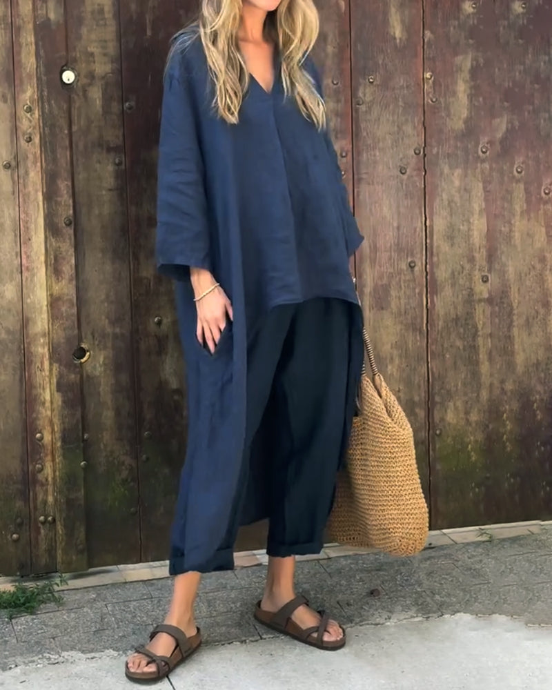 Gemma  Chic Two-Piece Set with Effortless Elegance