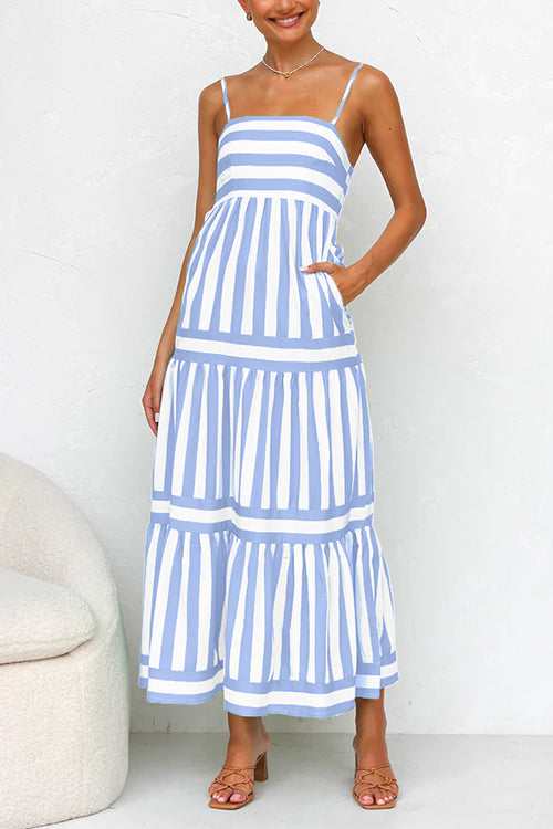 Striped Maxi Dress