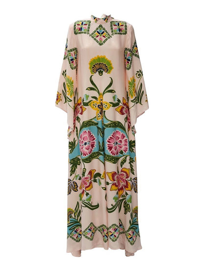 Natalie Sunshine Floral Maxi Dress