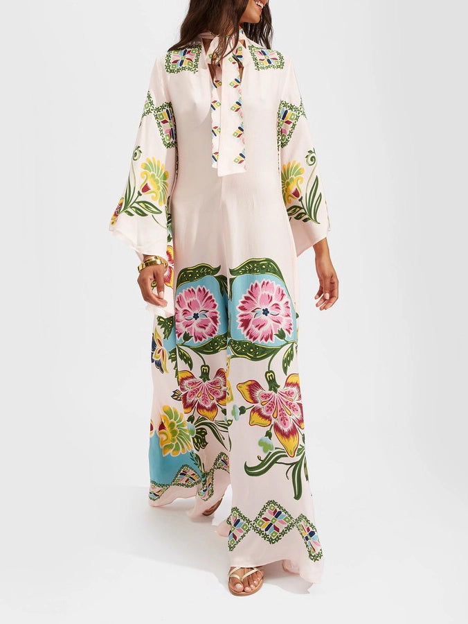 Natalie Sunshine Floral Maxi Dress