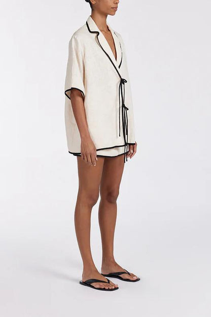 Short Sleeve Two-Piece Set