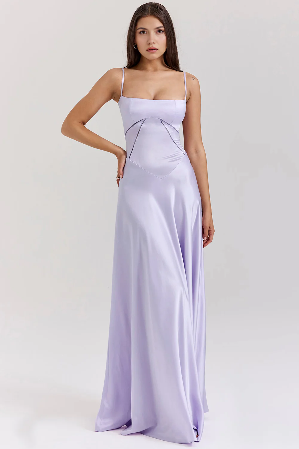 Leila Elegant Bustier Evening Dress