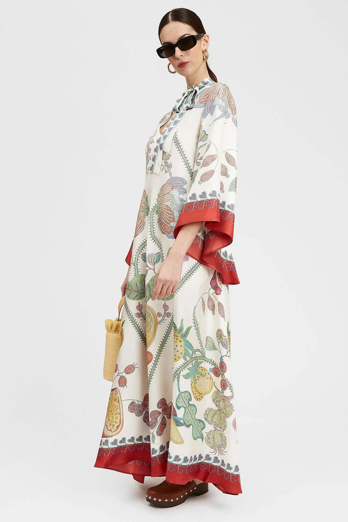 Luciana Artisan-Inspired Maxi Gown