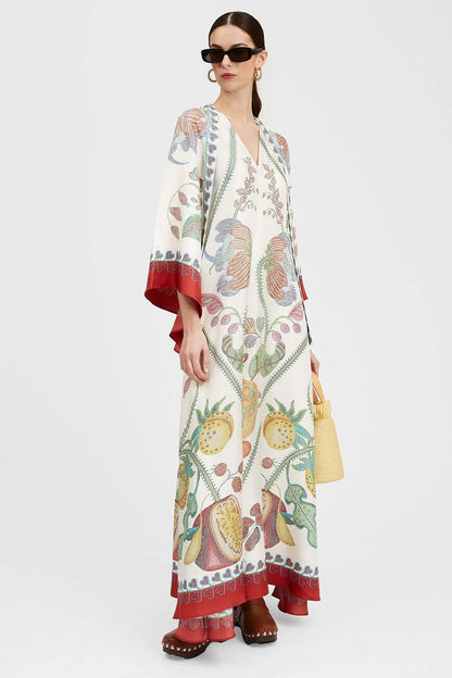 Luciana Artisan-Inspired Maxi Gown