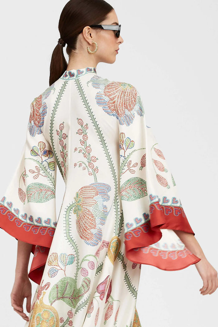 Luciana Artisan-Inspired Maxi Gown