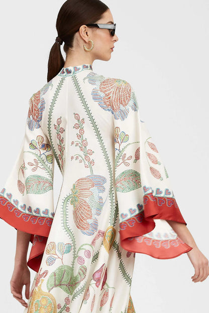 Luciana Artisan-Inspired Maxi Gown
