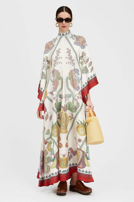 Luciana Artisan-Inspired Maxi Gown