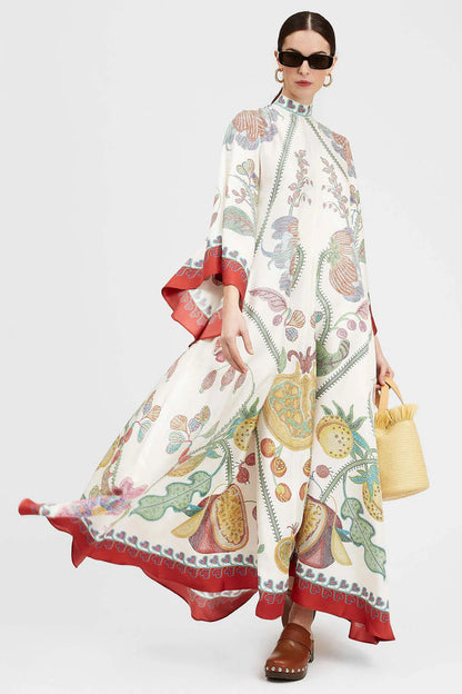 Luciana Artisan-Inspired Maxi Gown