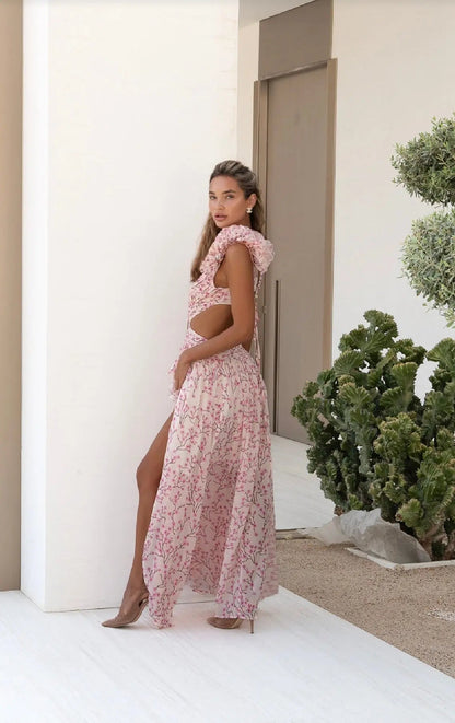 Emma Elegant Pink Dress
