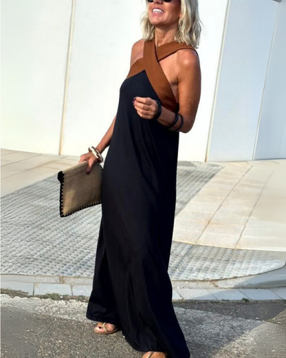 Anne Elegant Backless Dress