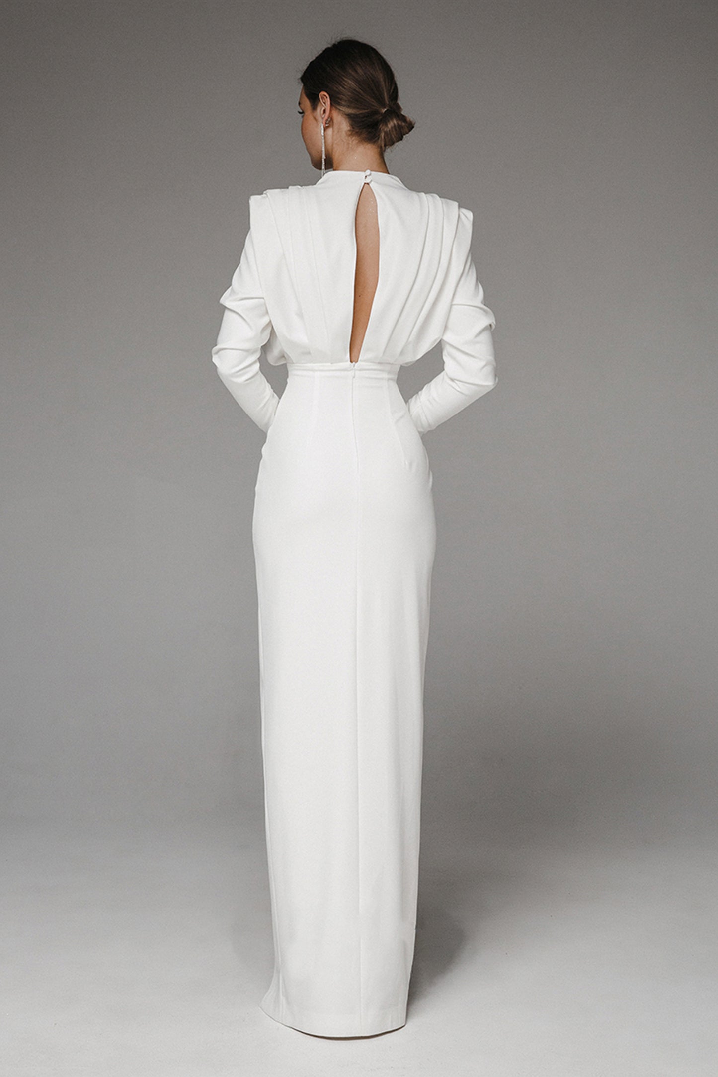 Isabella  Timeless High Split Midi Dress