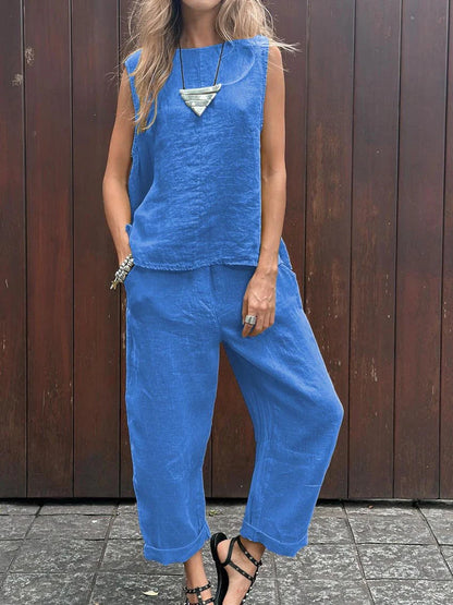 Lily Summer Two-Piece Set with Comfort and Style