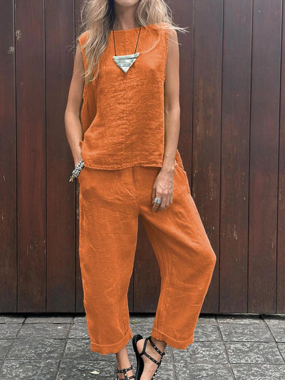 Lily Summer Two-Piece Set with Comfort and Style