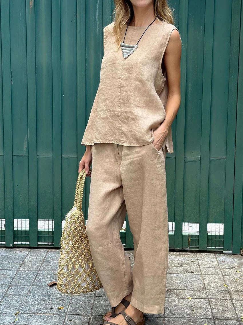 Lily Summer Two-Piece Set with Comfort and Style