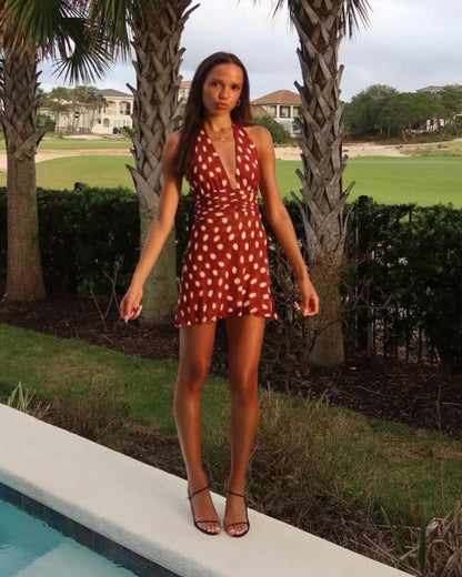 Dot Mini Dress