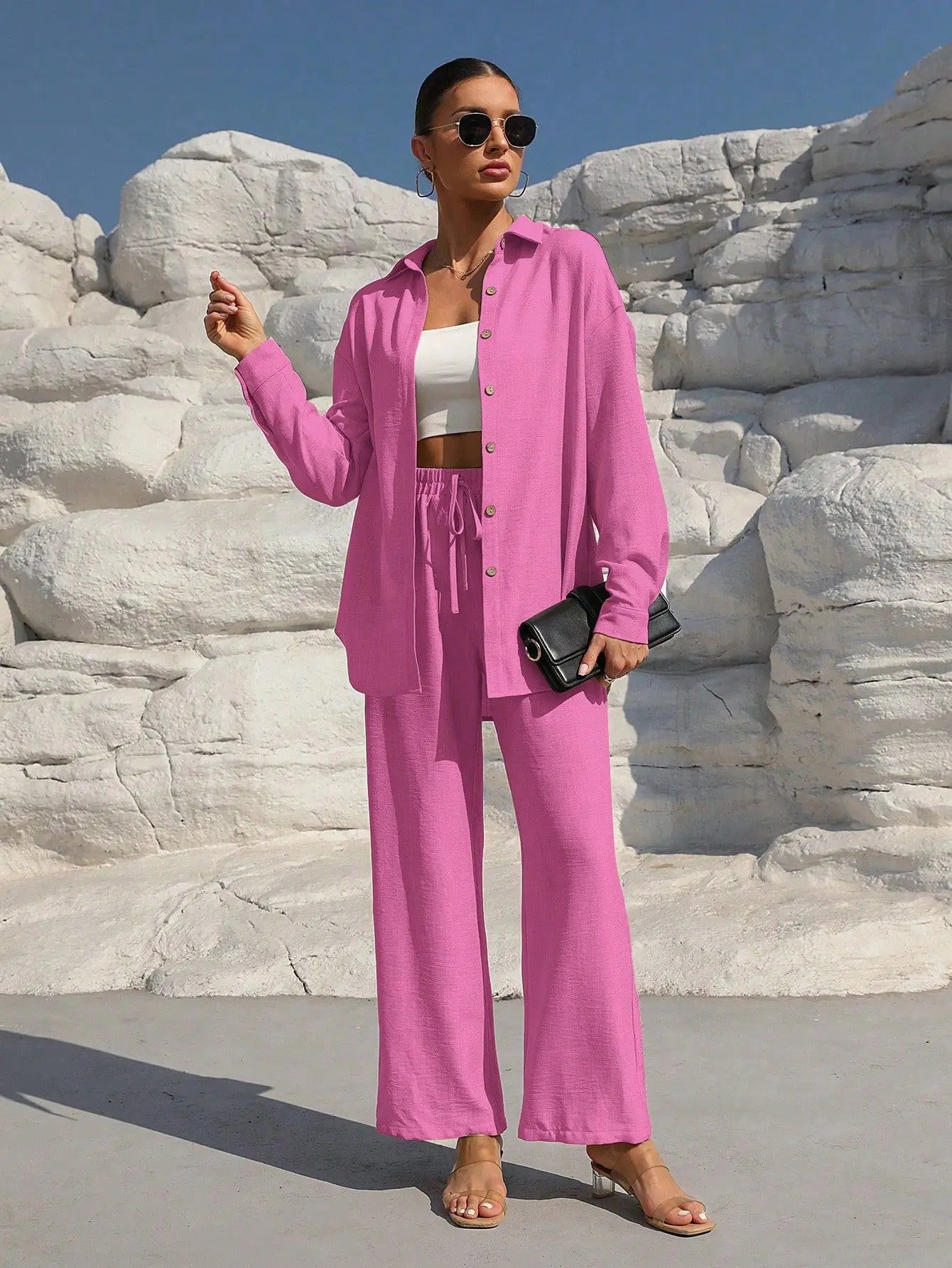 Anna Womens Lounge Set Oversized Loungewear Matching Set