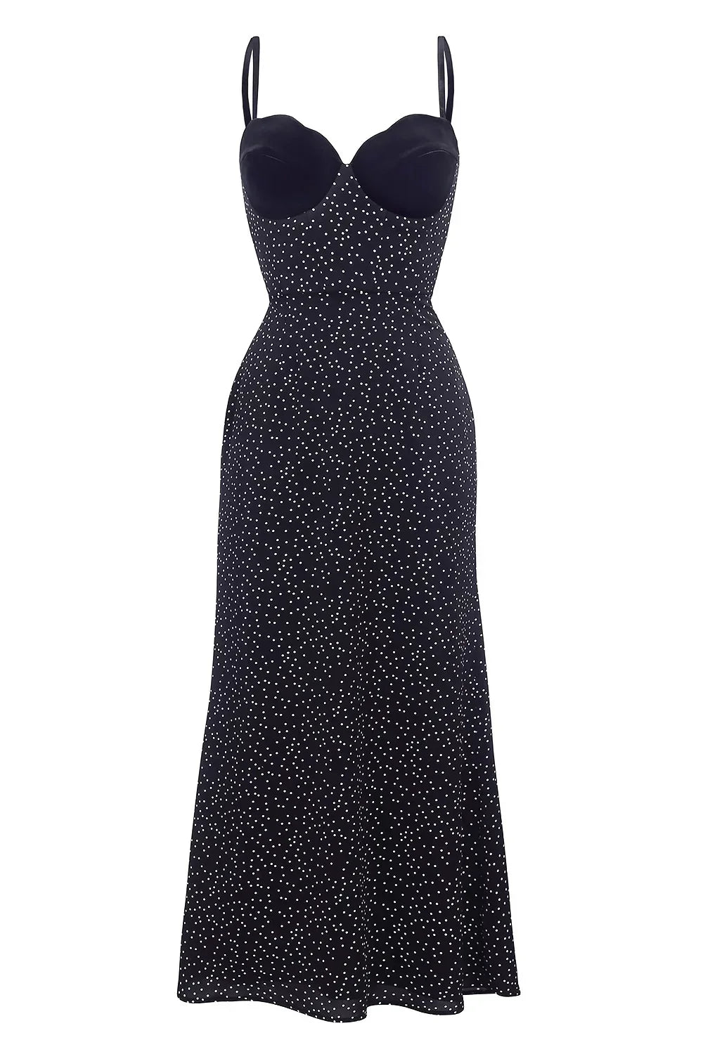 Velvet Midi Dress