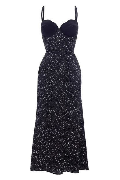 Velvet Midi Dress
