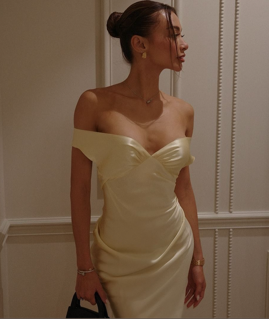 Natalie Rolt Bridget Dress Lemon Yellow