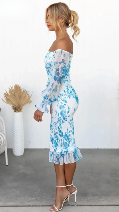 Ruby Elegant Midi Dress