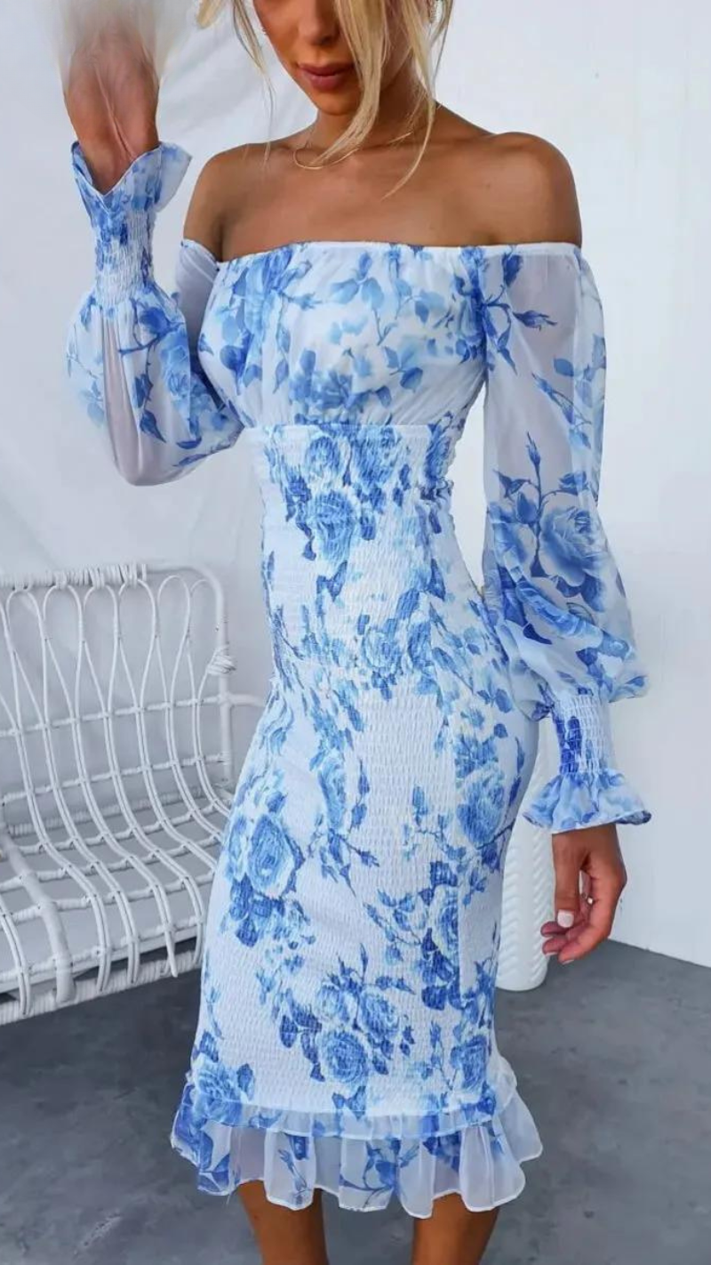 Ruby Elegant Midi Dress