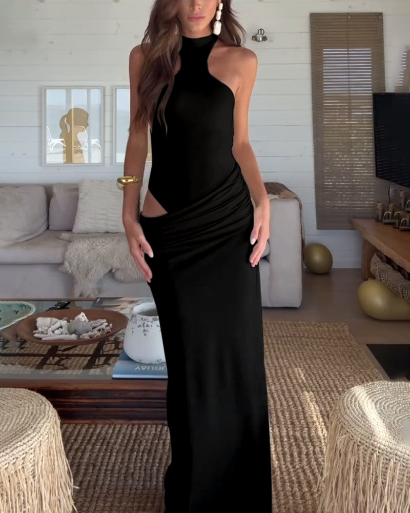 Isla Sexy Sleeveless Hollow Dress