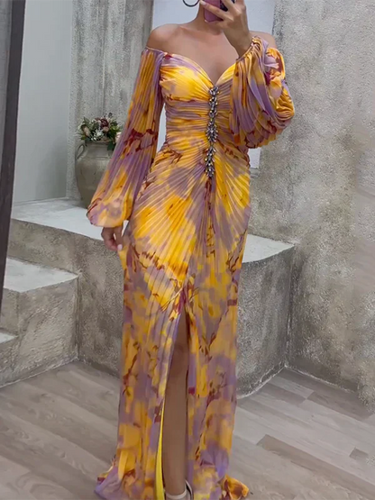Mila Elegant V-Neck Dress